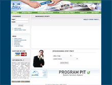Tablet Screenshot of bankpracy.pl